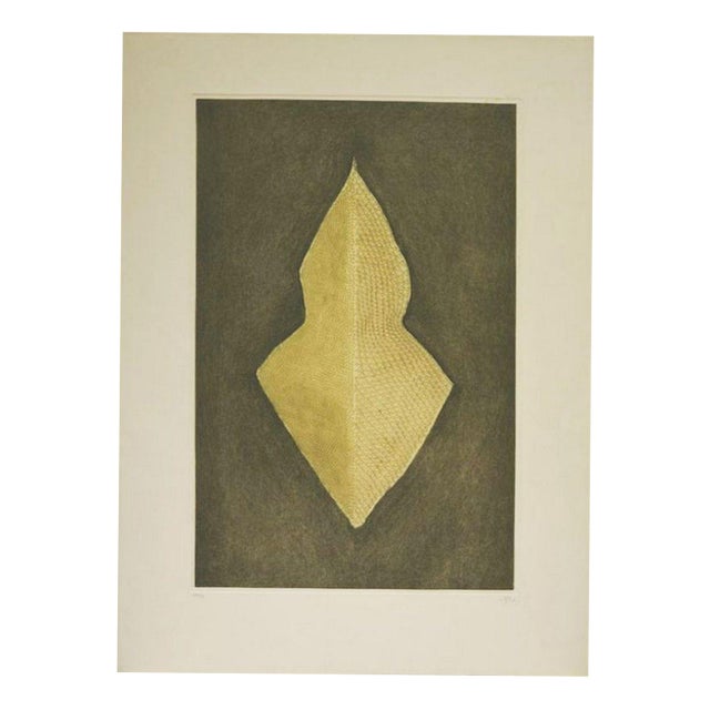 Arthur Luiz Piza, L'inconnue, 20th Century, Engraving For Sale