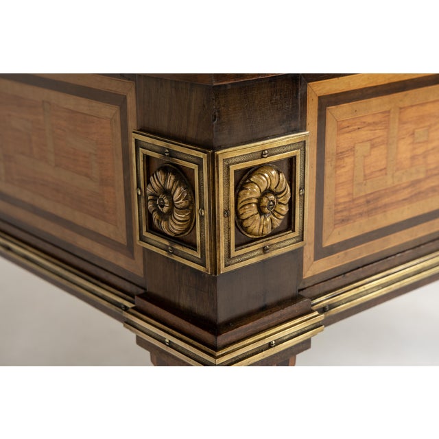 Antique French Bureau Plat, 1800s For Sale - Image 13 of 14