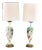 Early 20th Century French Porcelain Pair Table Lamps For Sale