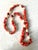 Vintage Chinese Coral and Cinnabar 36" Beaded Necklace For Sale - Image 4 of 8
