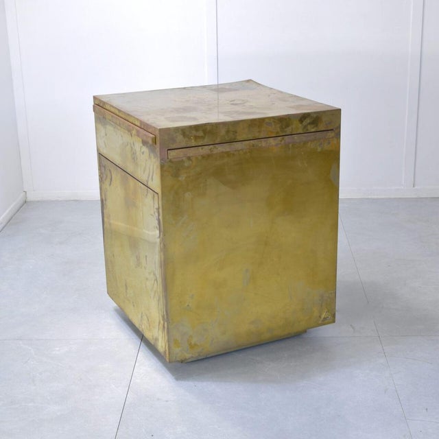 Cube Table Bar, 1970s For Sale - Image 11 of 16