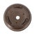 Late 20th Century VTG Chinese Tokoname Yixing Clay Bonsai Pot Round Basin Planter Brown 11" For Sale - Image 5 of 11
