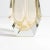 Champagne Hand Blown Murano Vase Goccia in Clear With 24-Karat Gold Flecks Medium For Sale - Image 8 of 8