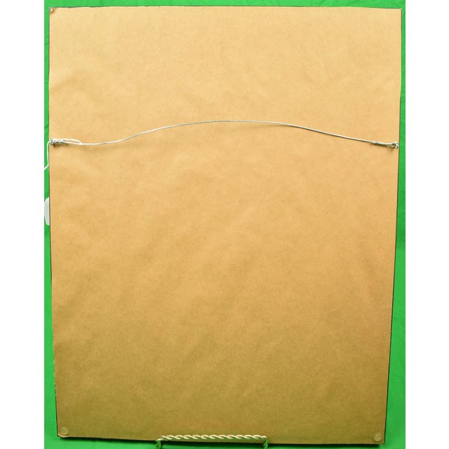 Art Sz: 15"H x 10 1/2"W Frame Sz: 23"H x 18 1/4"W