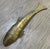 Large Antique Judaica Brass Articulated Fish Besamim Spice Box For Sale - Image 10 of 12
