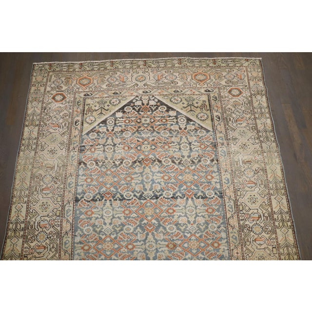 Red Antique Malayer Intermediate Rug no. j5190 For Sale - Image 8 of 10