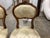 Wood French Antique Boudoir Chairs/Pair For Sale - Image 7 of 18