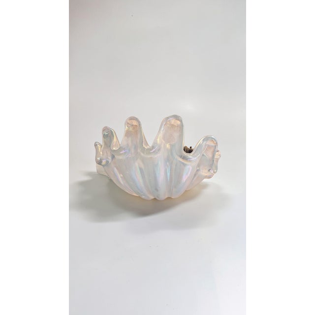 Murano Glass Wall Lamp from Barovier & Toso, Italy, 1940s For Sale - Image 8 of 8