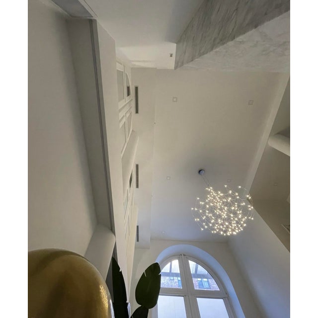 Silver Domus DDC Q2 Nickel Chandelier For Sale - Image 8 of 8