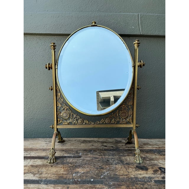 Vintage 19th Century Convent Reliquary Mirror For Sale - Image 9 of 13