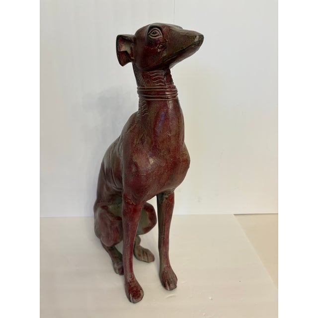 This design emphasizes the streamlined contours of the pinched waist and muscular chest. Made of a cast metal which has...