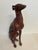 This design emphasizes the streamlined contours of the pinched waist and muscular chest. Made of a cast metal which has...