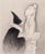 Louis icart (1888 - 1950) the professor from "the life of breasts" original colour etching and aquatint size: 28 x 23 cm...