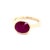 Traditional Natural Ruby Ring 6.5 14k Yellow Gold 4.51 TCW Certified For Sale - Image 3 of 18
