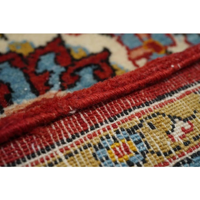 Vintage Qum Rug 7'4'' X 10'1'' For Sale - Image 10 of 11