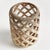 Expertly crafted from hand cut ceramic strips, and finished in a weathered moss terracotta finish, this hurricane lets all...