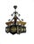 Wood Mid-Century Modern Wrougt Iron and Wood Pendant Lamp, 1970s For Sale - Image 7 of 12