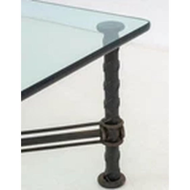 Rare signed and numbered Ilana Goor sculptural coffee table, circa 1970s, from an edition of 100. This example is numbered...