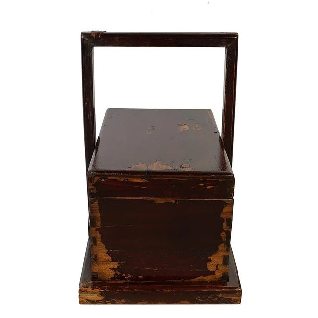 19th Century Chinese Hand Carved Meal Delivery and Lunch Box For Sale In Los Angeles - Image 6 of 8