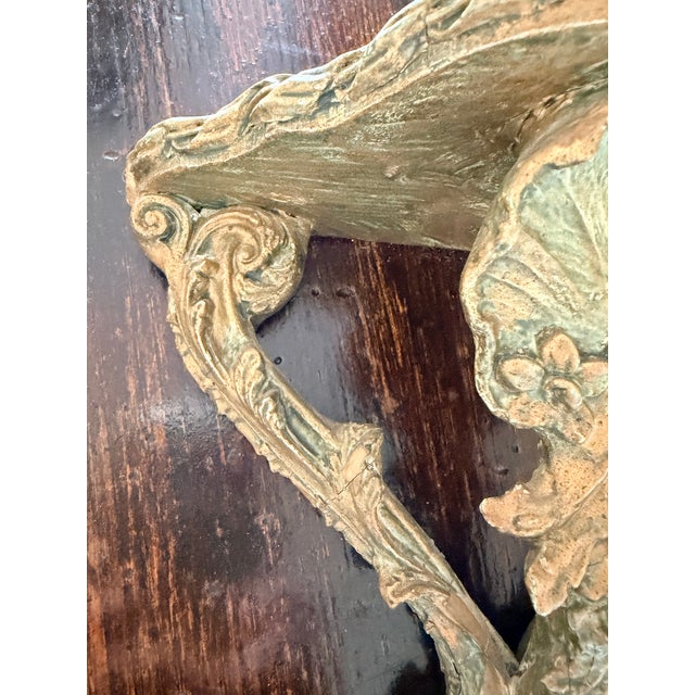 Wood Carved Wood Decorative Wall Brackets For Sale - Image 7 of 14