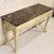 Mid 20th Century Gorgeous Painted Console With Brown Marble Table Top For Sale - Image 4 of 15
