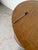 Harold Schwartz for Romweber Demilune Pecan Three-Leg End Tables / Nightstands- A Pair For Sale - Image 13 of 13