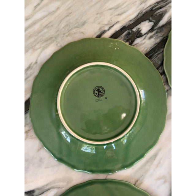 Bordallo Pinheiro Made in Portugal Farm Animal Plates Set of 4 For Sale - Image 9 of 12