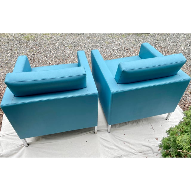 Early 21st Century Keilhauer 1601 Doon Lounge Chair Mid-Century Style For Sale - Image 5 of 11