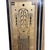 Early 20th Century Striking Six-Panel Art Deco Carved Black Lacquer and Gilt Screen For Sale - Image 5 of 16
