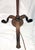 1940s 1930s Metal FLoor Lamps, a Pair For Sale - Image 5 of 5