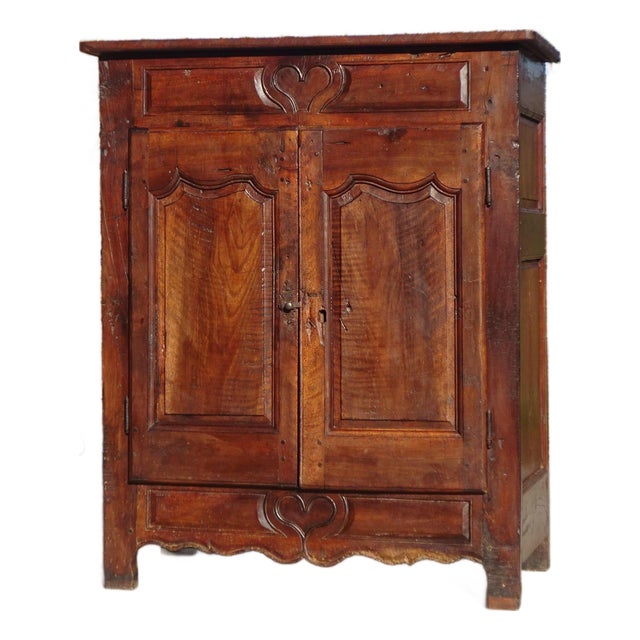 Antique Walnut Wedding Buffet, 1700s For Sale