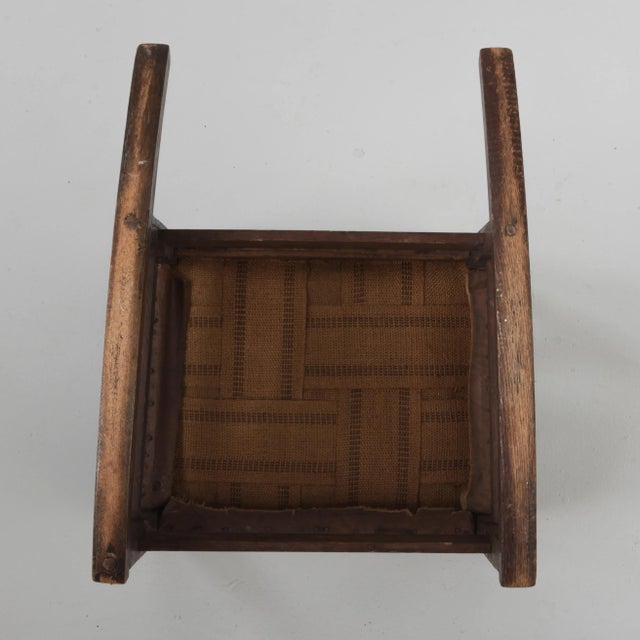 1900s Vintage Gustav Stickley Craftsman Furniture Child's Rocking Chair For Sale - Image 10 of 13