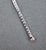 10.11 Ct Princess Cut Diamond Tennis Bracelet For Sale In Chicago - Image 6 of 8
