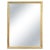 Wood Regency Rectangular Handcrafted Gold Foil Wood Mirror, Spain, 1970s For Sale - Image 7 of 7