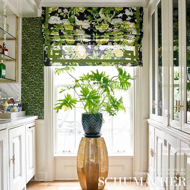 Inspired by a document print, Bermuda Blossoms is a billowing floral that makes a bold statement. This pattern is a...