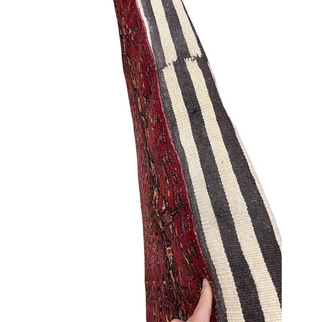 1960s Over-Sized Sister Baluchi Floor Pillows Dog Beds 41" x 72" x 36" - A Pair For Sale - Image 5 of 9