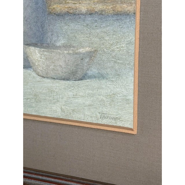 1970s Vintage Original Oil Painting, Still Life, by Steve Trower (American, 20th Century) For Sale - Image 5 of 7