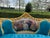 1900 French Artisan Louis XVI Blue Velvet Sofa Set-3 Pc For Sale - Image 14 of 15