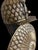 Turkish Brass Leaf Motif Helmet Shield Set For Sale In Los Angeles - Image 6 of 15