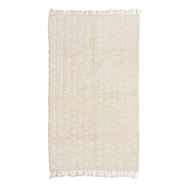 Hand-Knotted Wool Premium Rug by Azele Studio For Sale