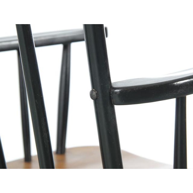 Mid-Century Modern Scandinavian Rocking Chair attributed to Tapiovaara, 1960s For Sale - Image 10 of 15