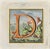 Letter of the Alphabet D from the series "Antiquities of Herculaneum", is an etching on paper realized by Luigi Vanvitelli...