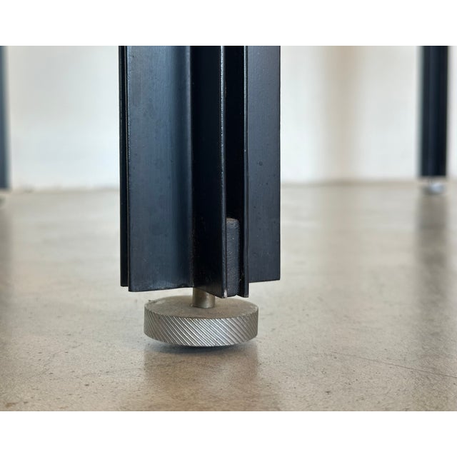 Metal Steel Coffee Table by Caccia Dominioni for Azucena, 1960s For Sale - Image 7 of 9