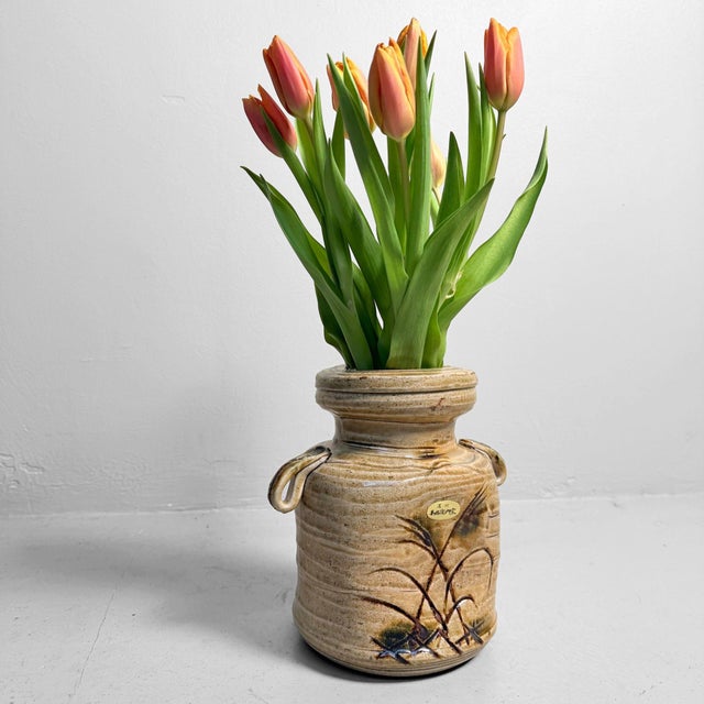 1970s Vintage Japanese Ikebana Vase, 1970s For Sale - Image 5 of 13