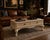 1970s Hand Painted One-of-a-Kind English Traditional Designer Custom Refinished Coffee Table For Sale - Image 5 of 8