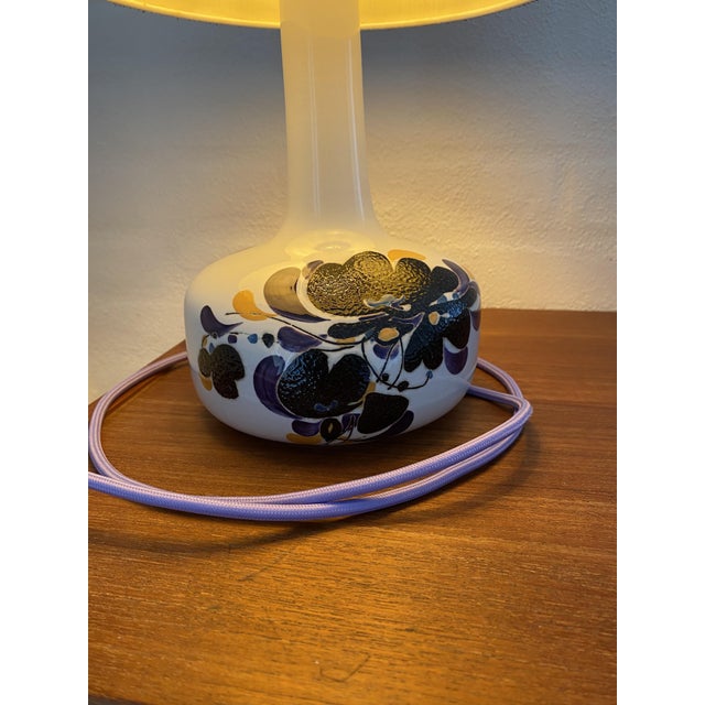 Mid-Century Modern Table Lamp by Ivan Weiss for Royal Copenhagen For Sale - Image 3 of 6