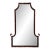 Uttermost Faux Bamboo Pagoda Wall Mirror, Hollywood Regency Chinoiserie For Sale