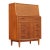 Mid Century Teak Secretary Desk Attributed Jentique Furniture For Sale