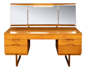 Vintage English Q Dressing Table by Gunther Hoffstead for Uniflex, 1960s