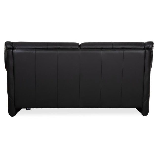 Sleepoly Two-Seater Sofa in Black Leather from Himolla For Sale - Image 12 of 14